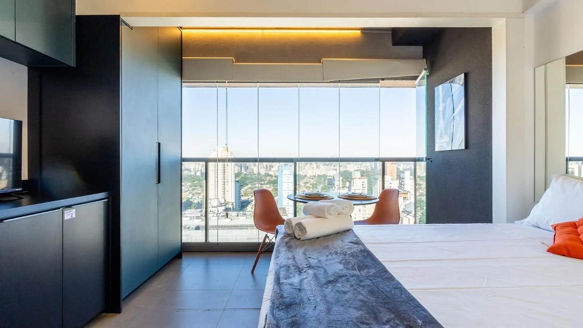 Hébergement de vacances Experiencia By Dabra House: Studios Com Vista Panoramica, Jardim Paulista! São Paulo